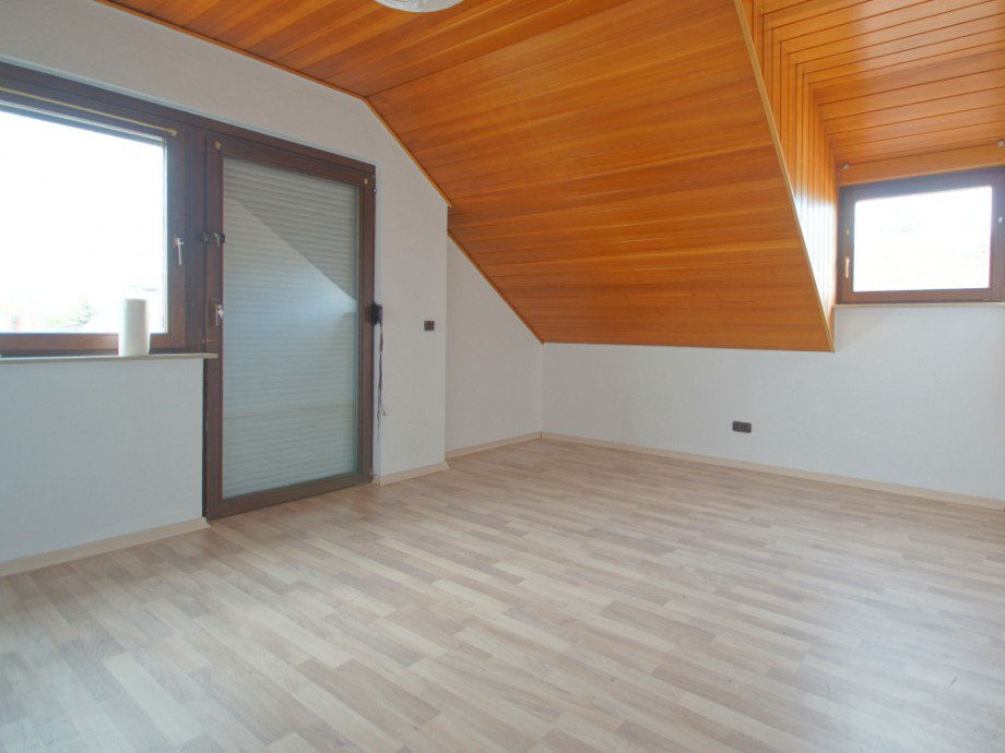 Schlafzimmer01 Dachgeschosswohnung Trebur / Astheim