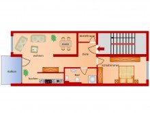 Grundriss VERKAUFT - Schicke 2-Zimmer-Wohnung im Herzen von Griesheim