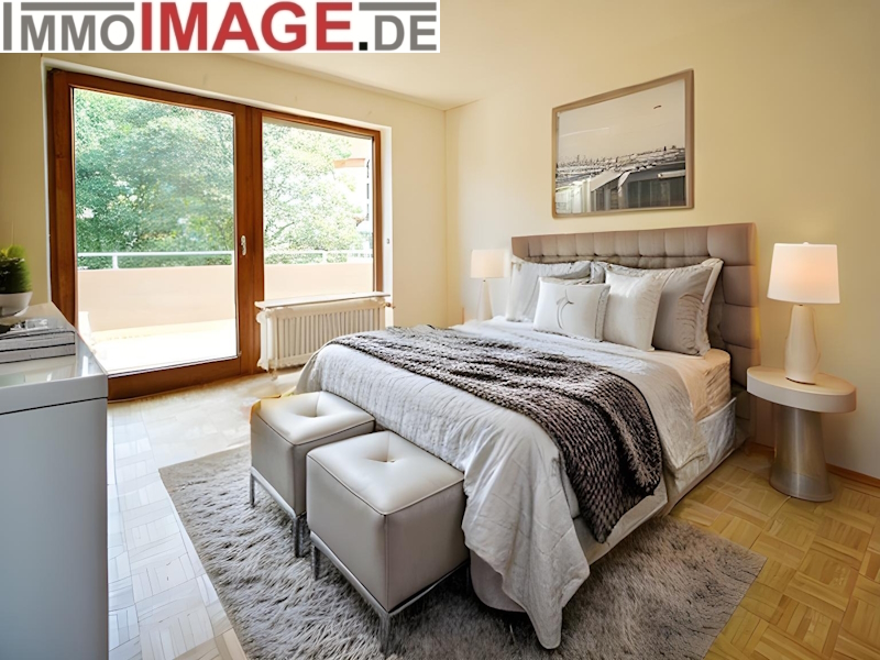 Schlafzimmer Etagenwohnung Darmstadt