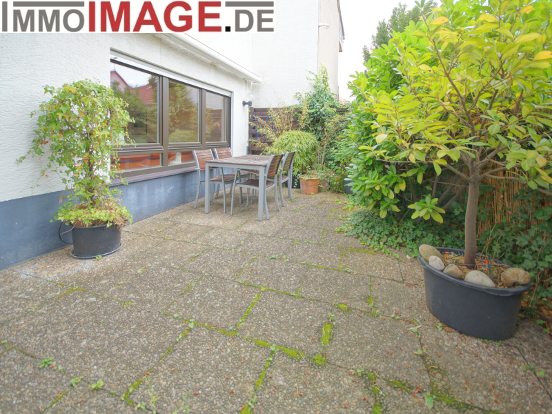 Terrasse Doppelhaush�lfte Pfungstadt