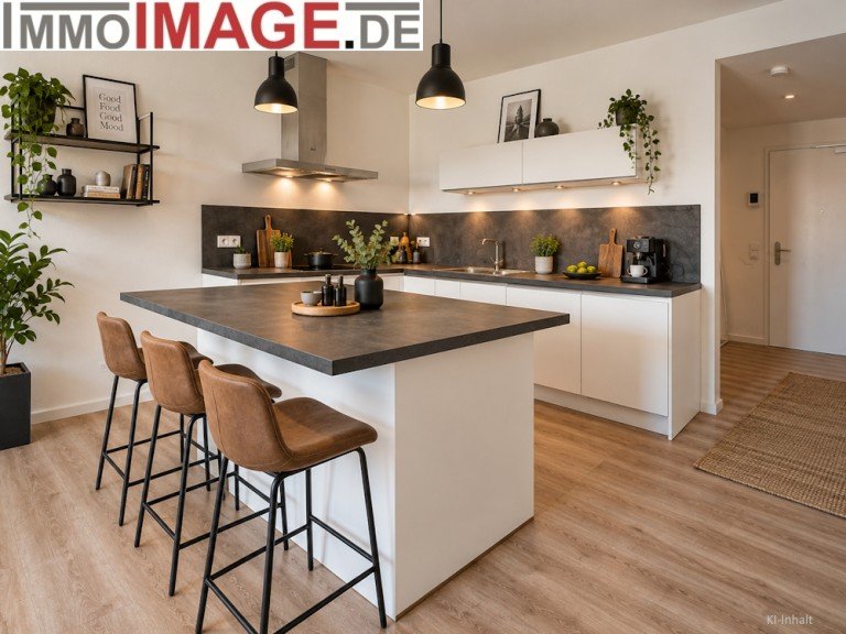 K�che Darmstadt Maisonettewohnung VERMIETET - Stilvolles Zuhause f�r Singles - moderne Maisonette mit Dachterrasse
