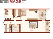 Grundriss Komponistenviertel: Charmante 3 Zimmer mit 2 Balkonen in direkter Fasanerie-N�he