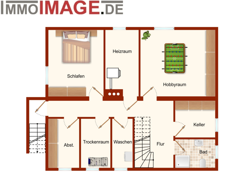 Grundriss_UG Einfamilienhaus Weiterstadt